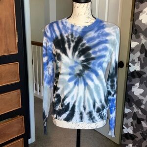 Fate Sky Blue Knit Top with Black Label